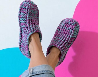 Crochet Slipper Socks Pettern