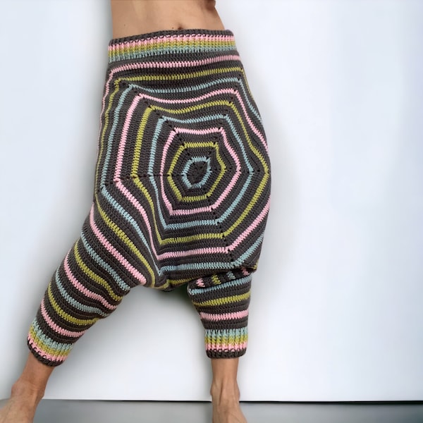 Sarouel au crochet / pantalon bohème.