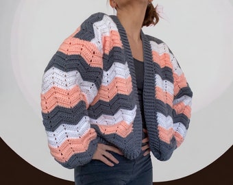 Apricot Valley Crochet Cardigan Pattern