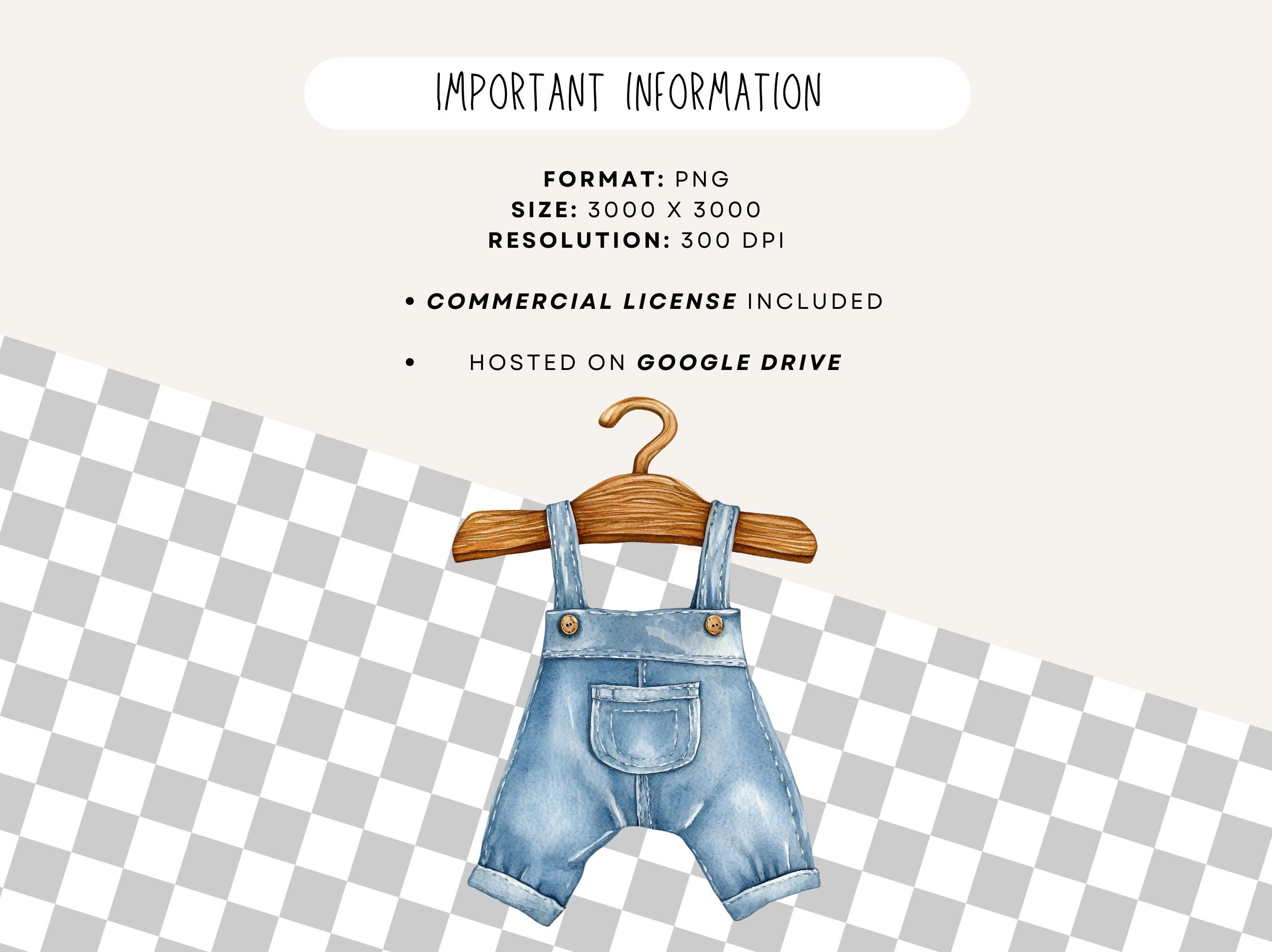 Blue Jean Baby Clipart | Denim Baby Clothes, Baby Shower Clothesline ...