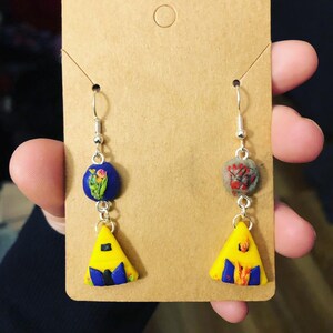 Midsommar Horror Movie Polymer Clay Earrings Large or Small Made to Order