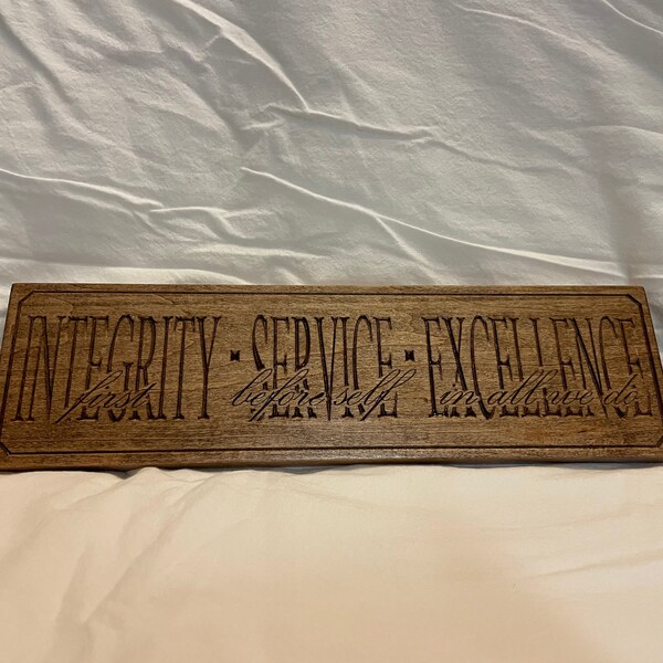 Values Sign - Etsy