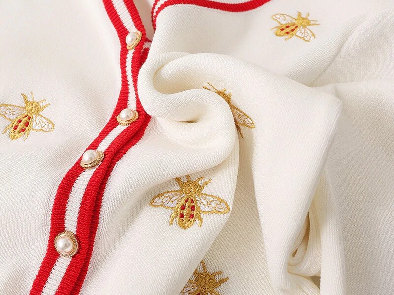 Gucci bee hotsell sweater women's