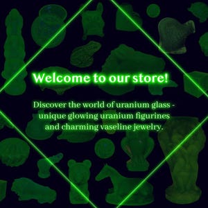 Turtle Uranium Glass Trinket Box Vaseline Yellow Uranium Glass Collectible Figurine Art Glass Bohemian Glass Art Deco Jewelry Box image 10