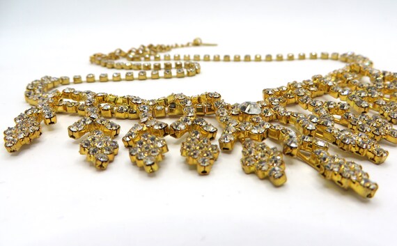 Diamante rhinestone necklace Christine Collection… - image 5