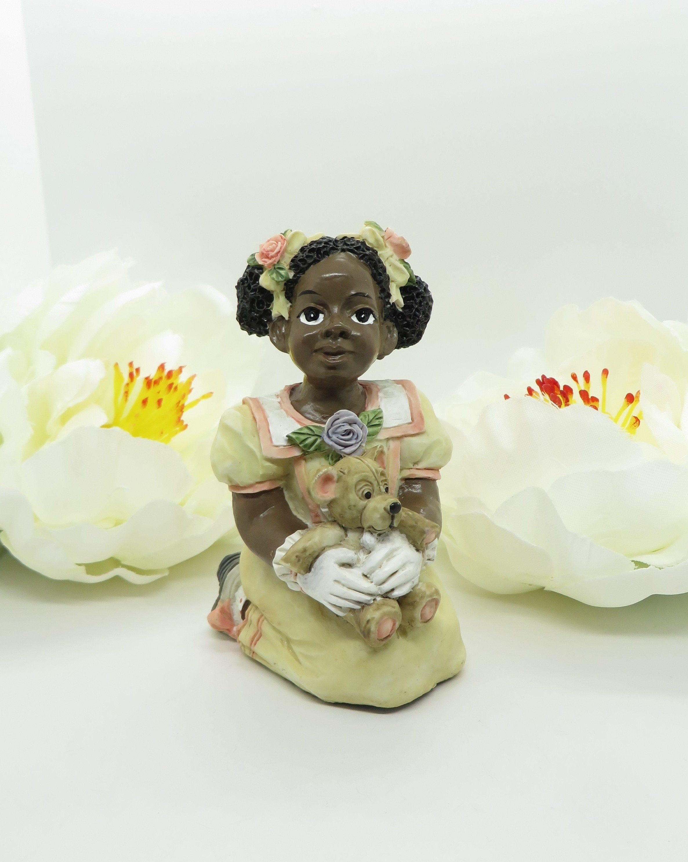 Young's Inc. child figurine Vintage resin figurine Child Etsy