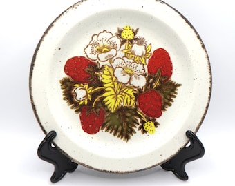 Stonehenge Midwinter 7 inch plate Strawberry pattern Replacement dishes Stoneware tableware Made in England Choice of quantity