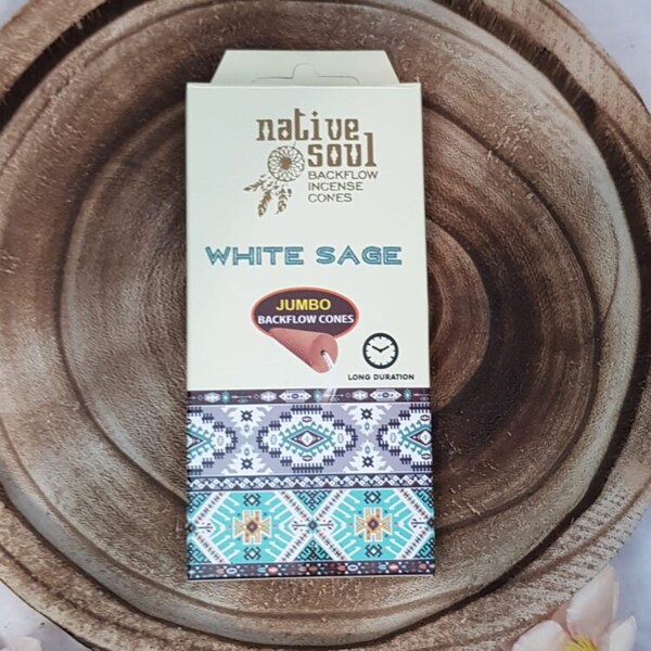 Black Friday Black FridayNative Soul Backflow Incense Cones - White Sage