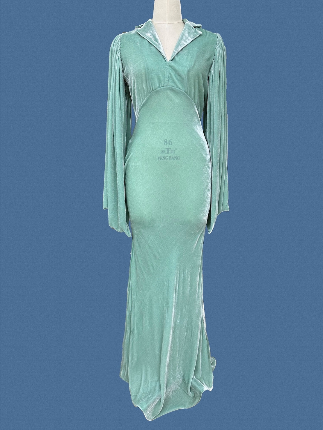 Sydney Silk Velvet Dress