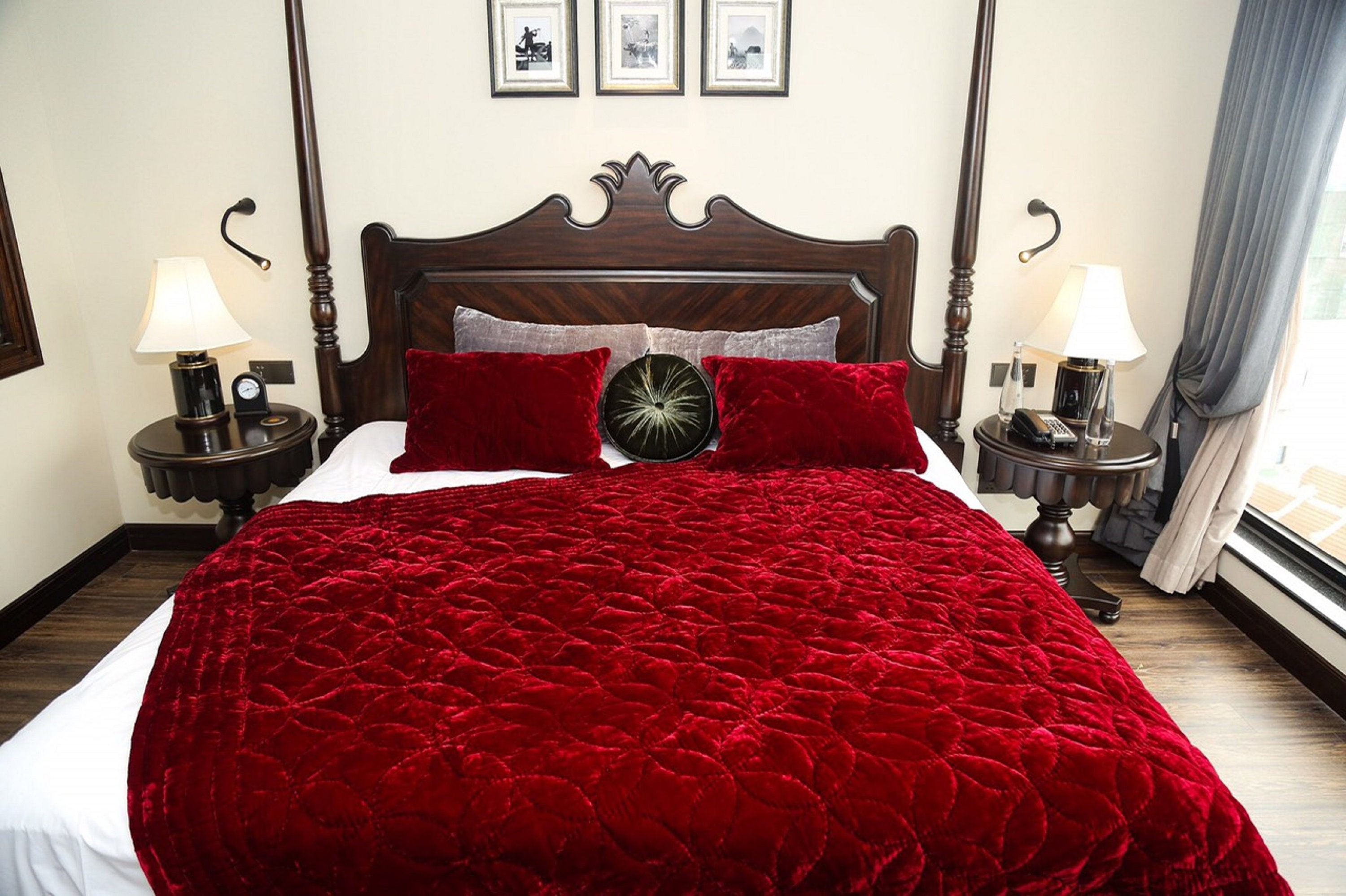 Lush Decor Juego De Edredón De 3 Piezas De Algodón Texturizado Bordado