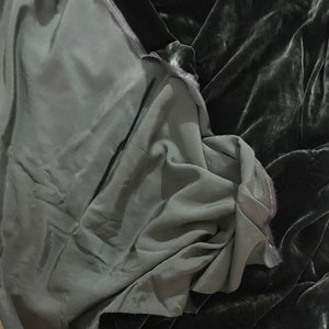 British Racing Green Silk velvet fabric by the yard