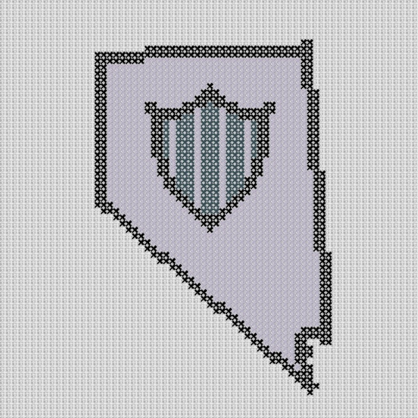 Las Vegas Raiders Cross Stitch Etsy