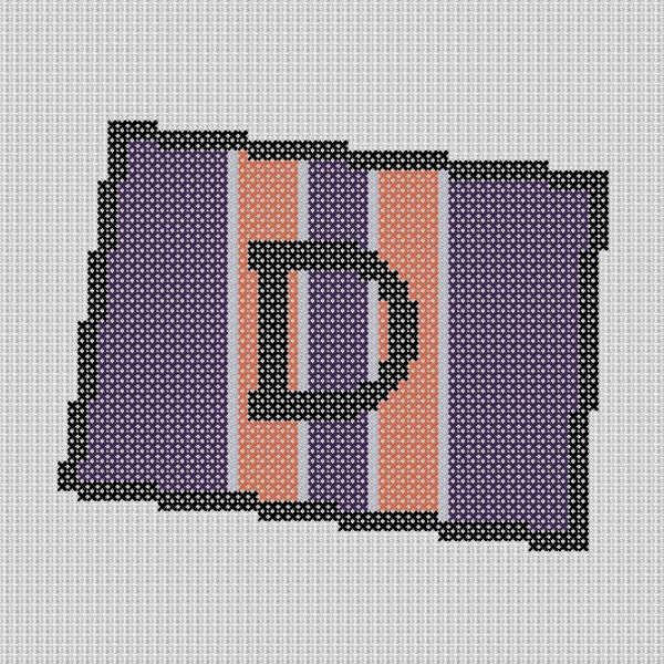 Denver Cross Stitch Etsy