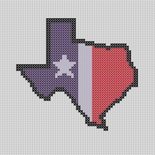 Houston Texas Football Cross Stitch Pattern Etsy