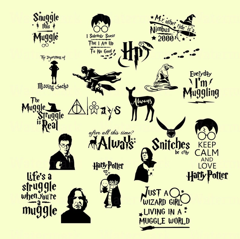 Download Slytherin Ravenclaw Hufflepuff Gryffindor SVG Bundle ...