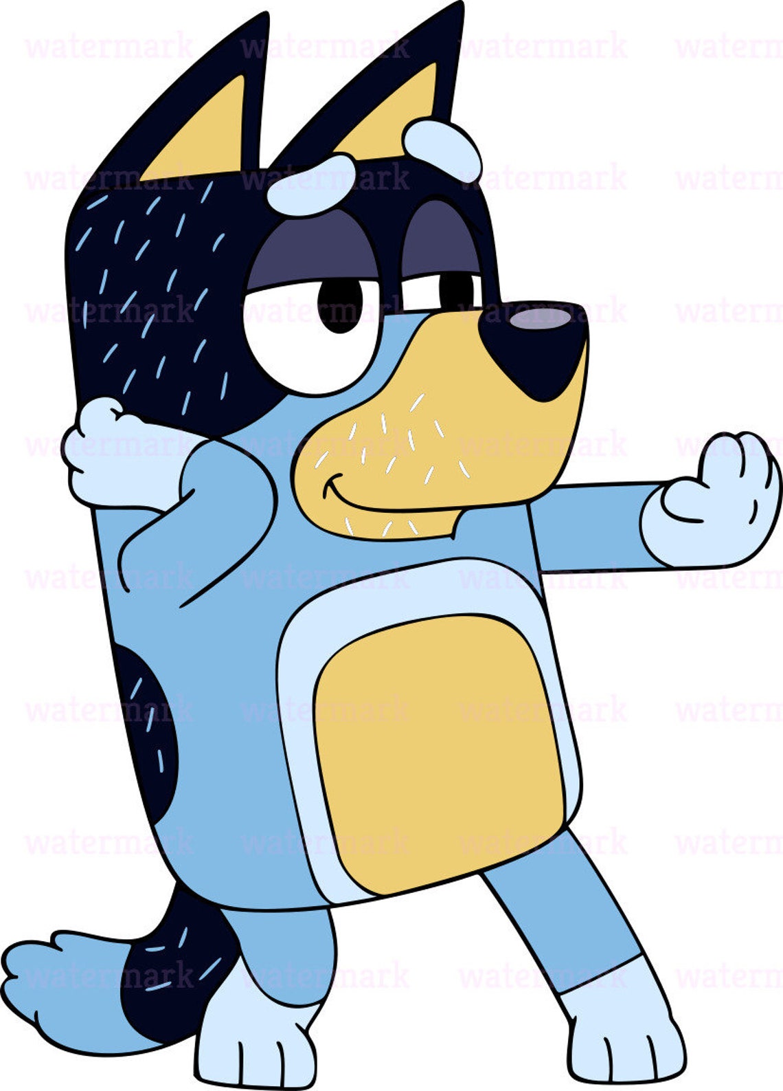 Bluey Characters Template Bluey Characters Template