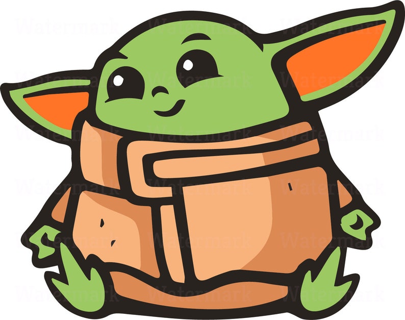 Download Baby Yoda SVG/ png eps dxf svg / cricut file | Etsy