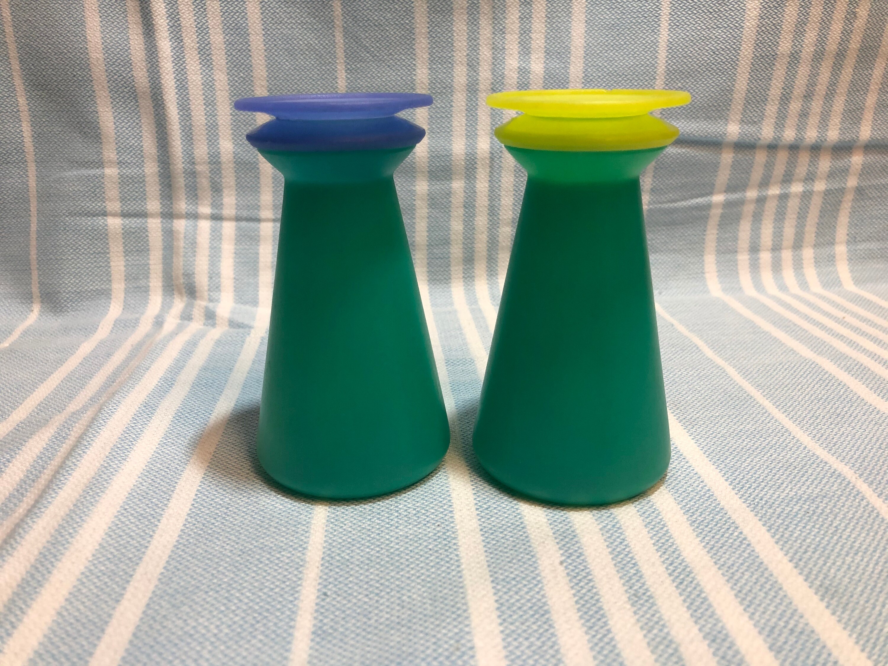 Vintage Tupperware Expressions Salt & Pepper Shakers 1999 Etsy