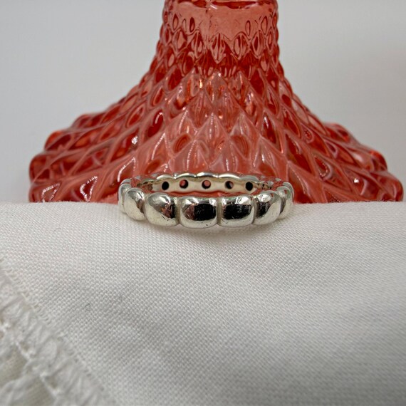 Early Pandora Bright Lights Bubble Ring • Sterlin… - image 11