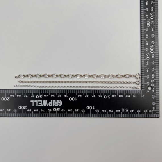 Vintage Sterling Silver Bracelet Trio • Pre-Built… - image 8