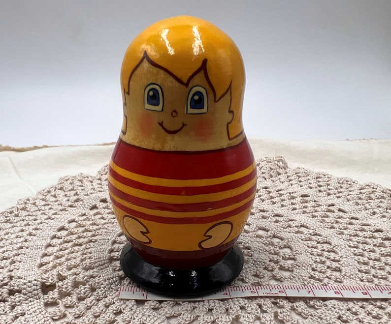 Set of 5 HIGGLYTOWN HEROES Wooden Nesting Dolls Russian Etsy Australia