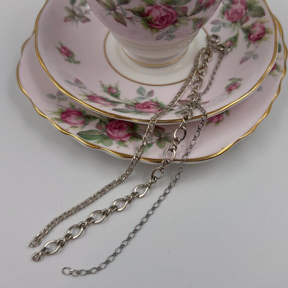 Vintage Sterling Silver Bracelet Trio • Pre-Built… - image 10