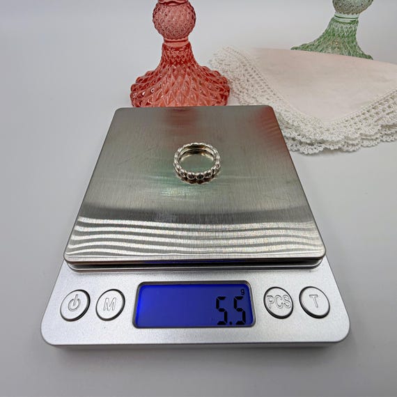 Early Pandora Bright Lights Bubble Ring • Sterlin… - image 16