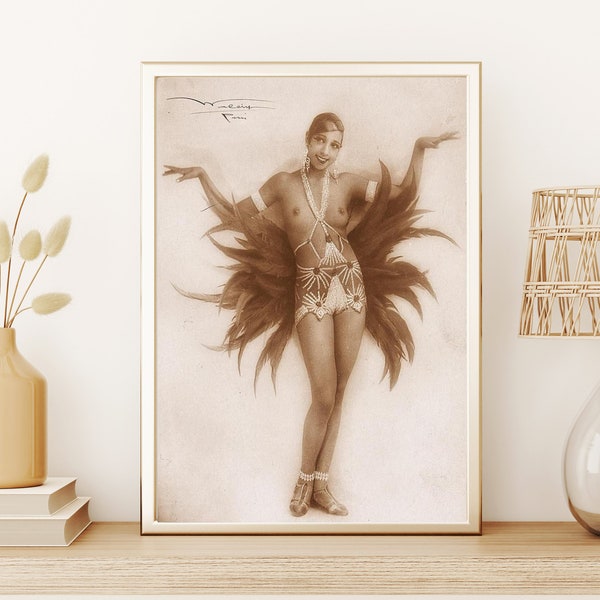Josephine Baker Nude - Etsy