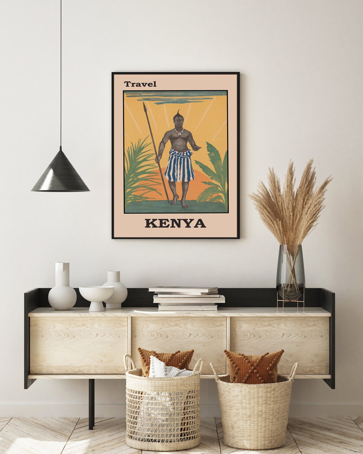 Kenya Africa Kenya Poster Kenya Print Africa Poster Etsy