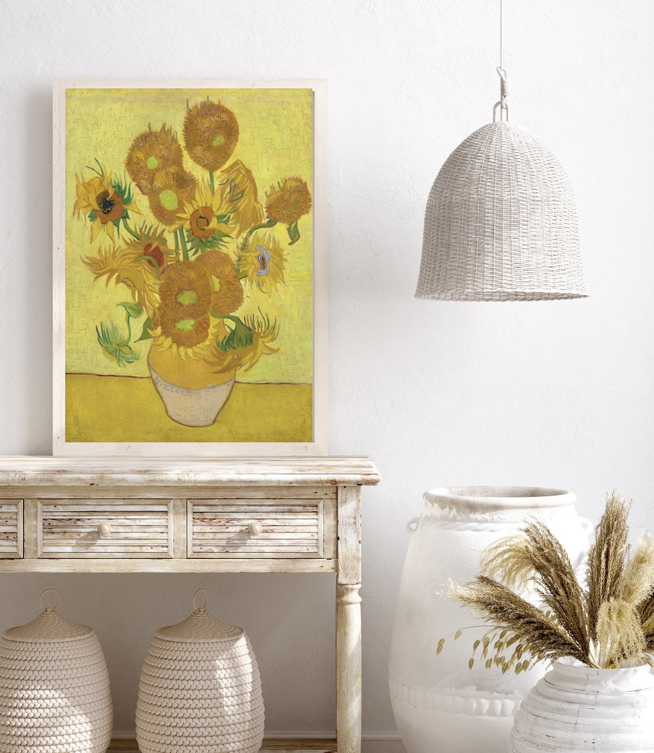 Vincent Van Gogh von Etsy Poster Vincent Gogh Poster van Kunst Berühmtes Sonnenblumen - Van Sonnenblumen Sonnenblumen 1888 Gemälde Gogh Poster Österreich