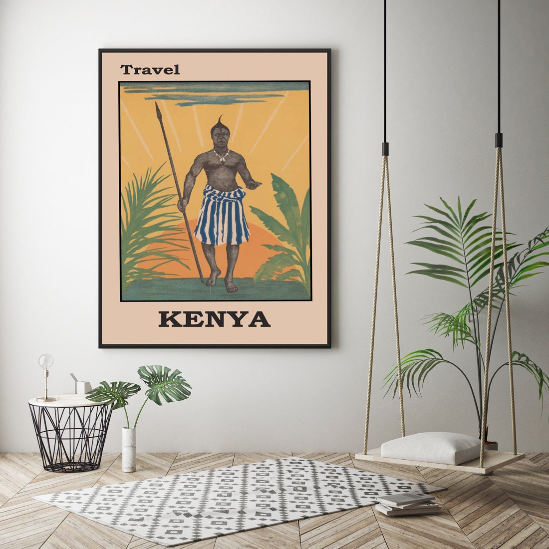 Kenya Africa Kenya Poster Kenya Print Africa Poster Etsy