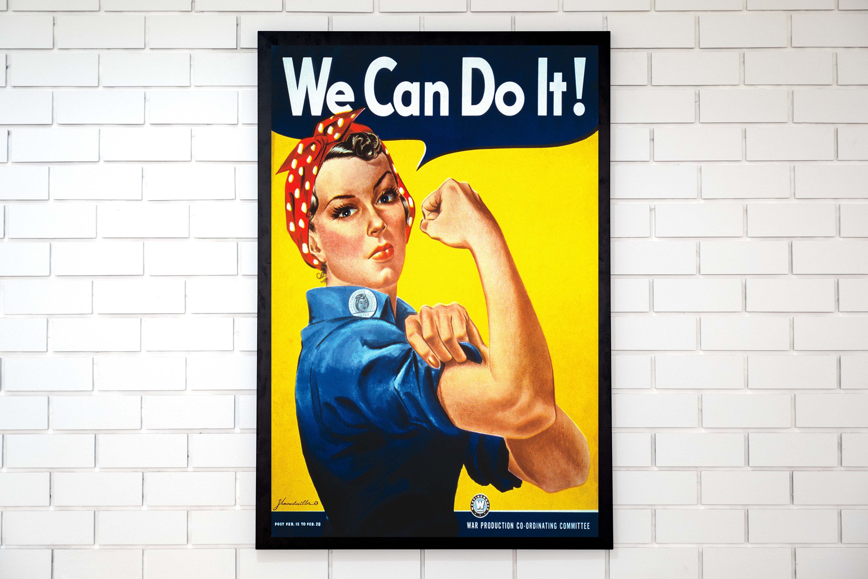 We Can Do It Poster American Propaganda Poster 1943 J. Etsy We Can Do It Poster American Propaganda Poster 1943 J. Etsy