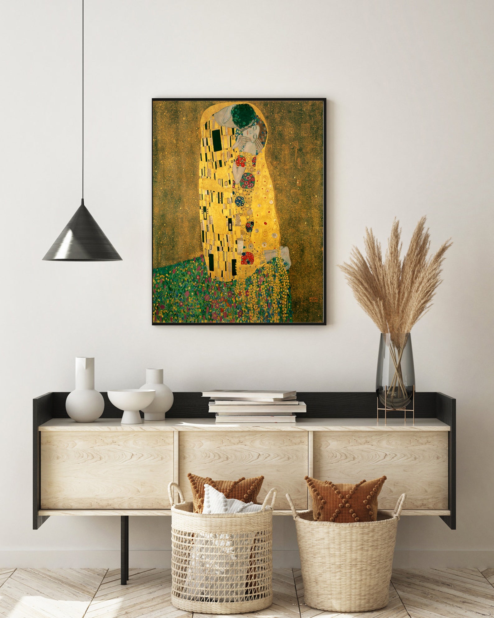 Gustav Klimt De kus 1908/1909 Poster