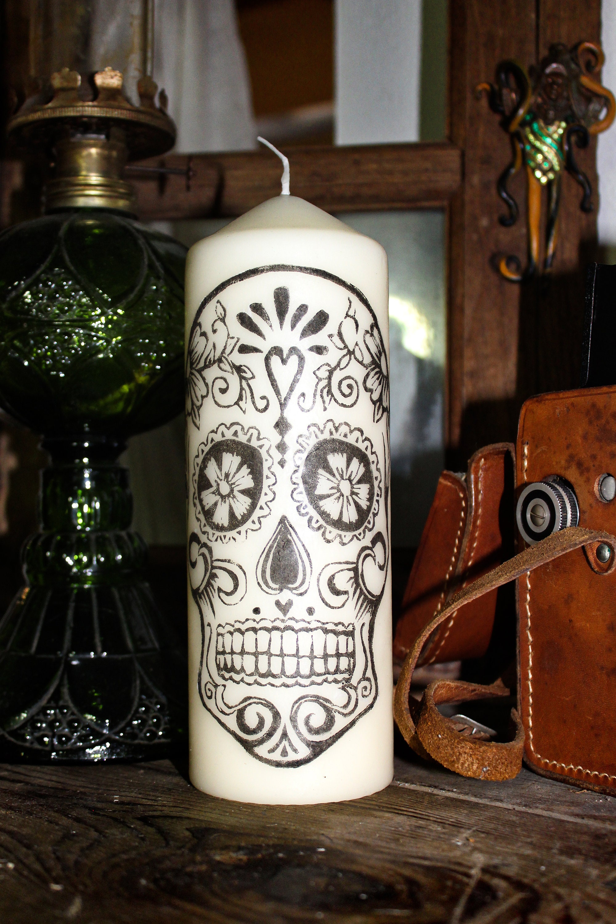 Dia de Muertos - Bougie Décorative