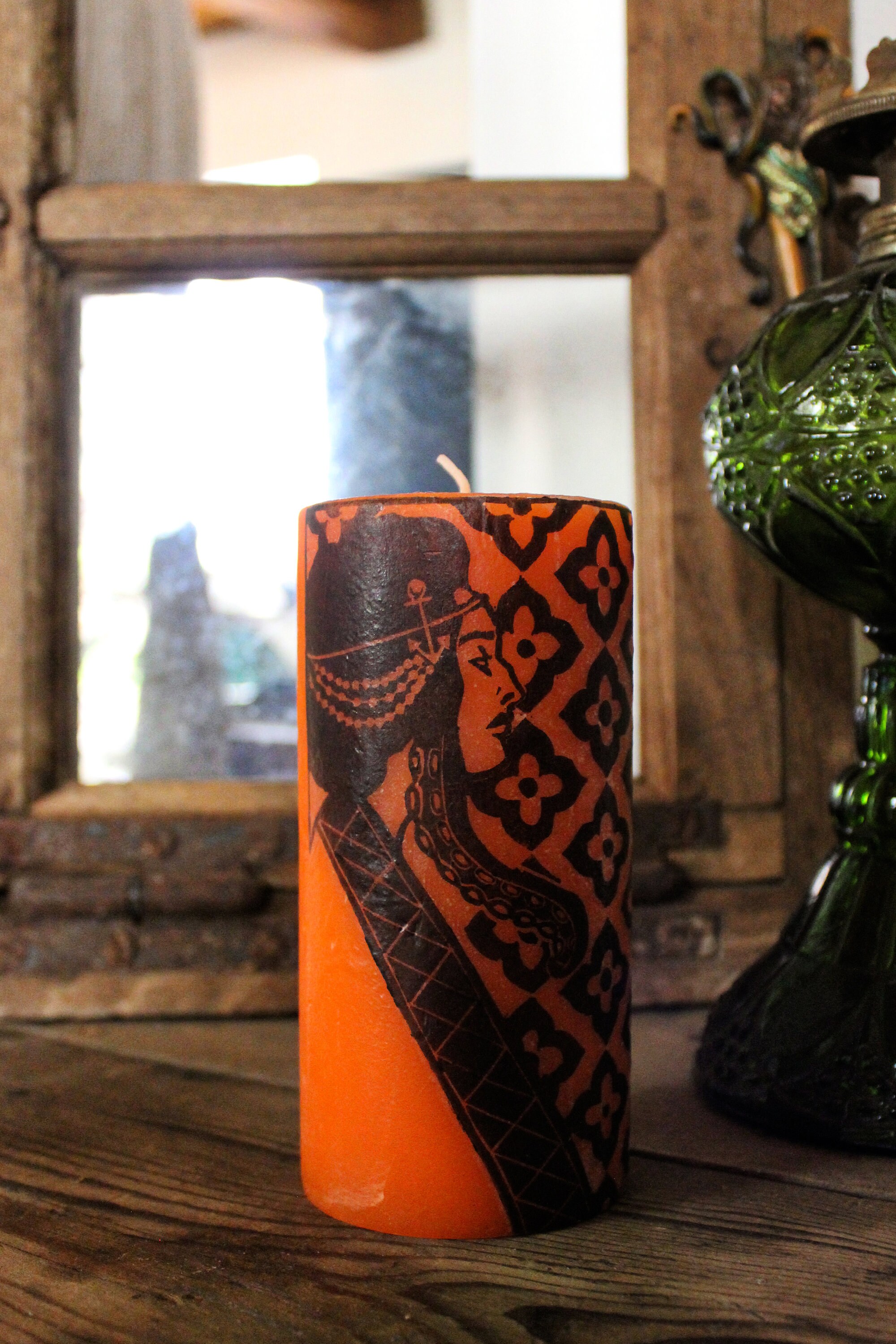 Femme Art Déco - Bougie Décorative