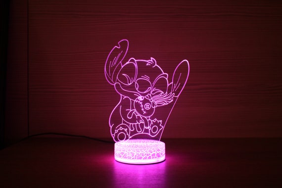 Lilo and Stitch Stitch Lamp 3D Night Lamp Lilo and Stitch 3D Night