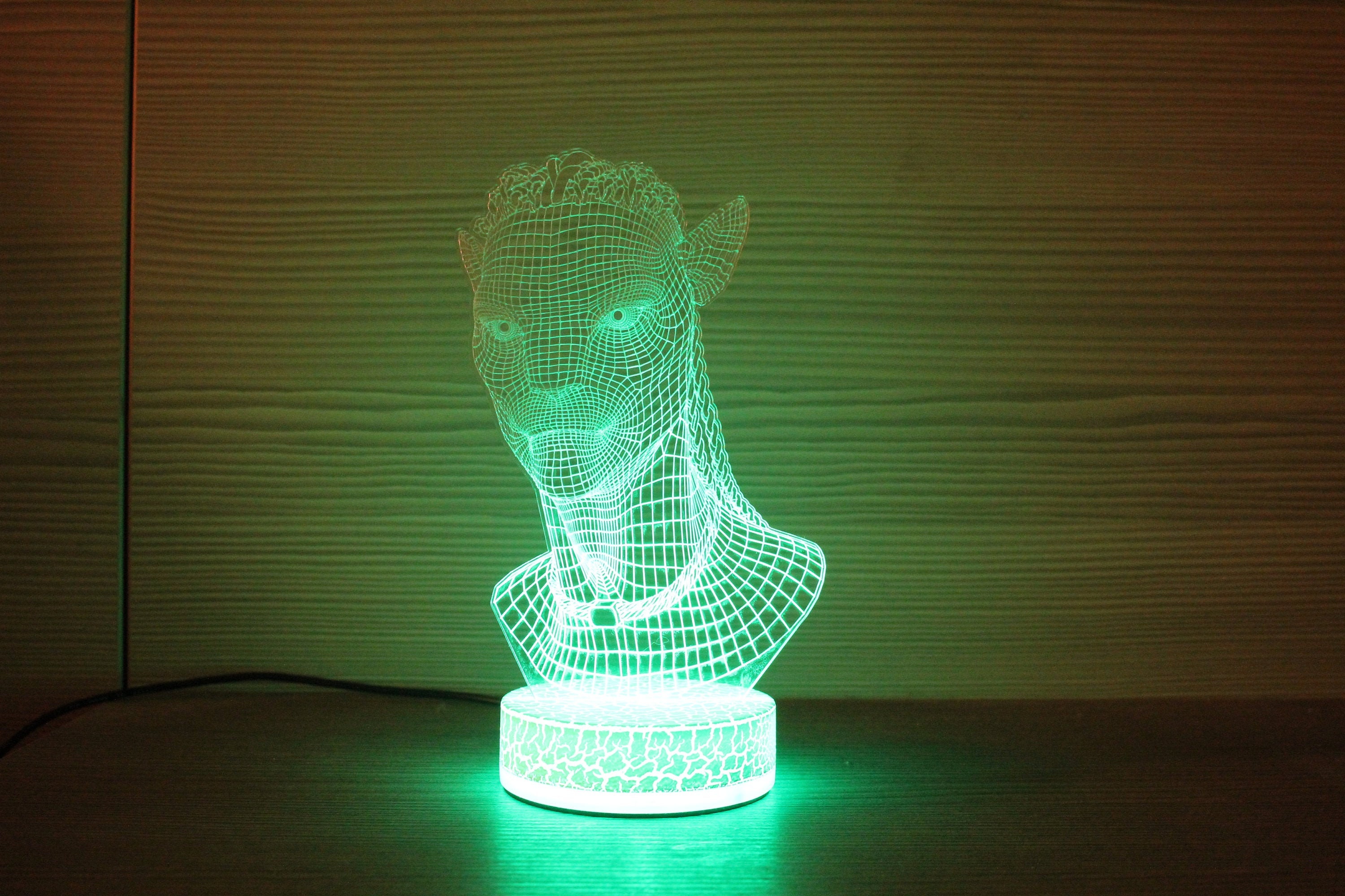 Avatar The Last Airbender 3D Led Lamp: Suki Led Lamp