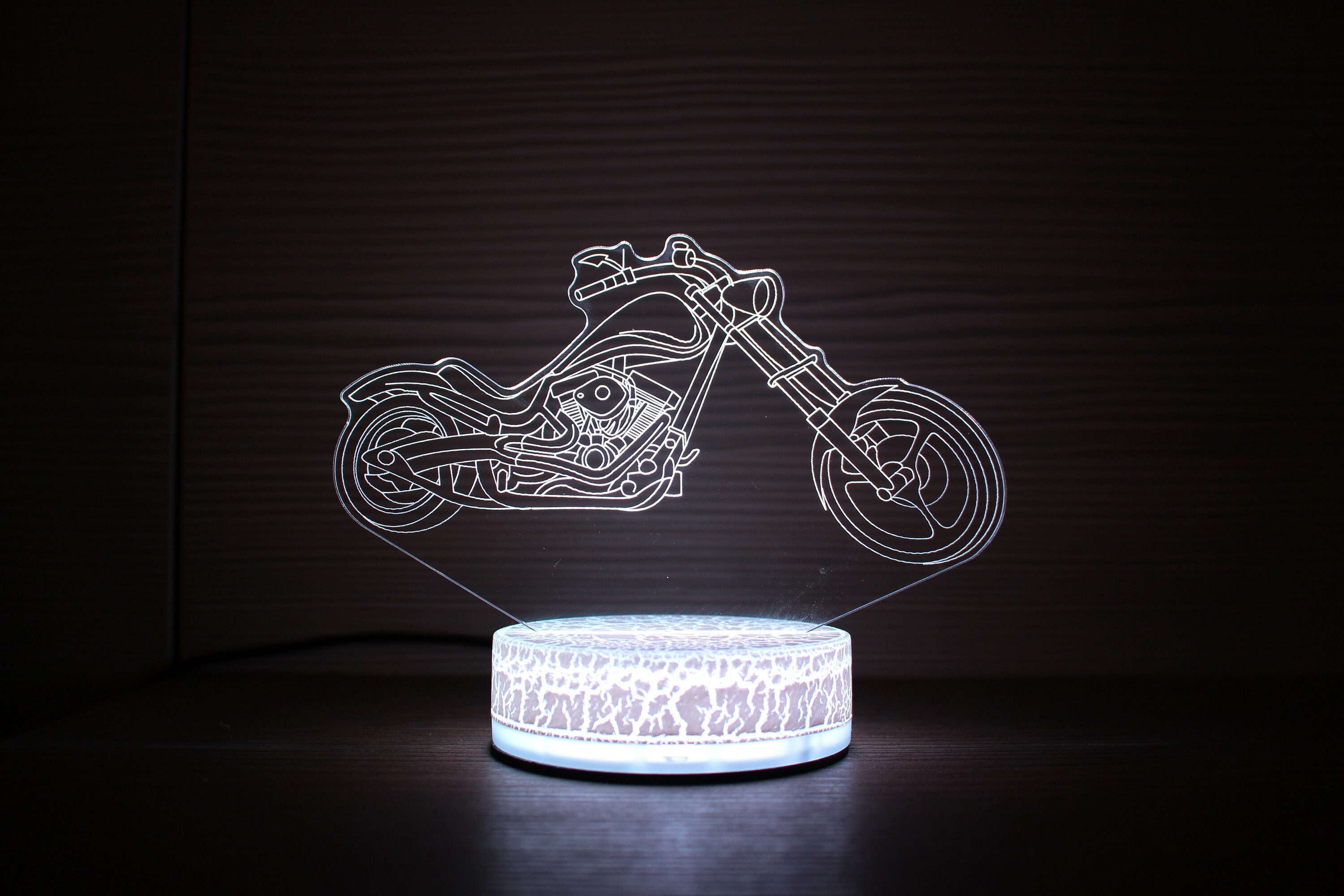 Motos vintage Harley Davidson Abat-jour pour lampes de table de