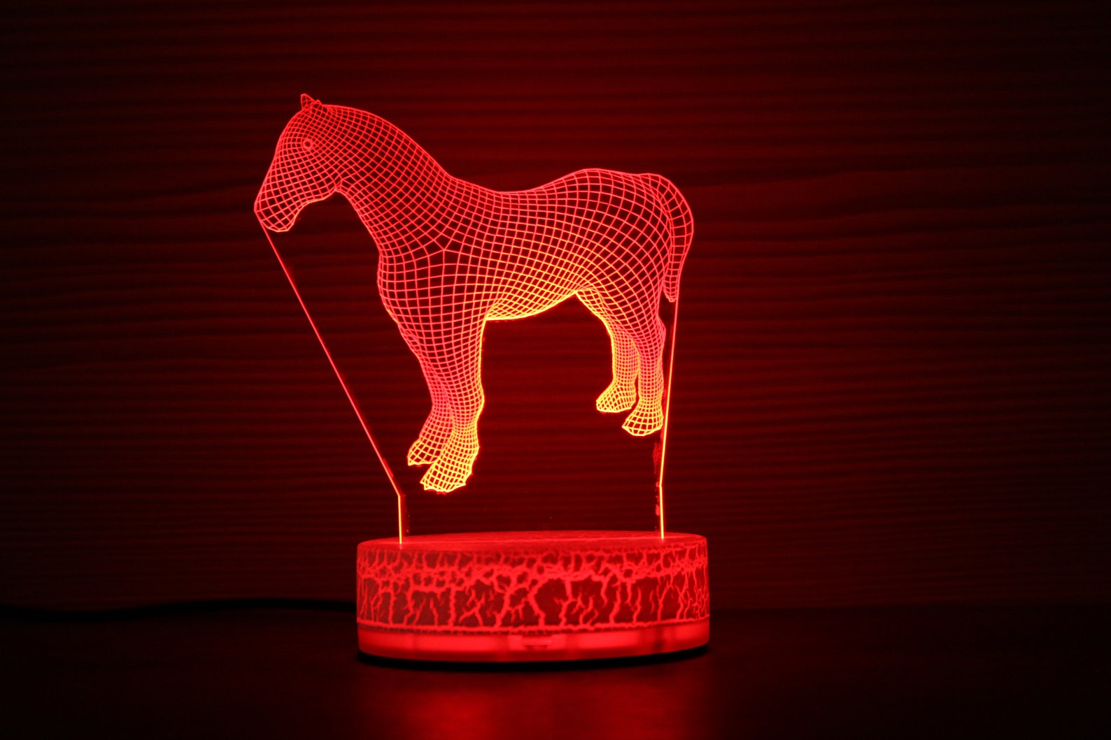 Horse Gifts 3D Night Lamp 3D Night Light Children Light Horse Etsy UK