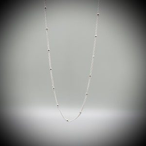 Sterling Silver Satellite Chain, Sterling Silver Chain