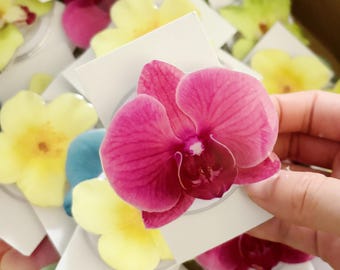 Orchid flower Magnetic Phone Holder