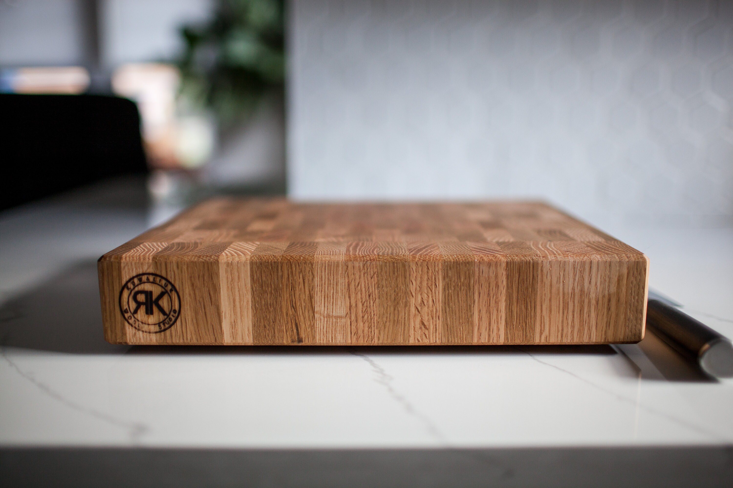 White Oak Endgrain Cutting board Etsy