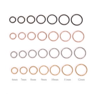 Titanium Hinge Hoop Segment Nose Rings, Cartilage Nose Septum Seamless Hinged Clicker Hoop, 16g 18g 20g, Nose Hoop, Simple Bar Earring Hoop image 5