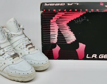 la gear white high tops