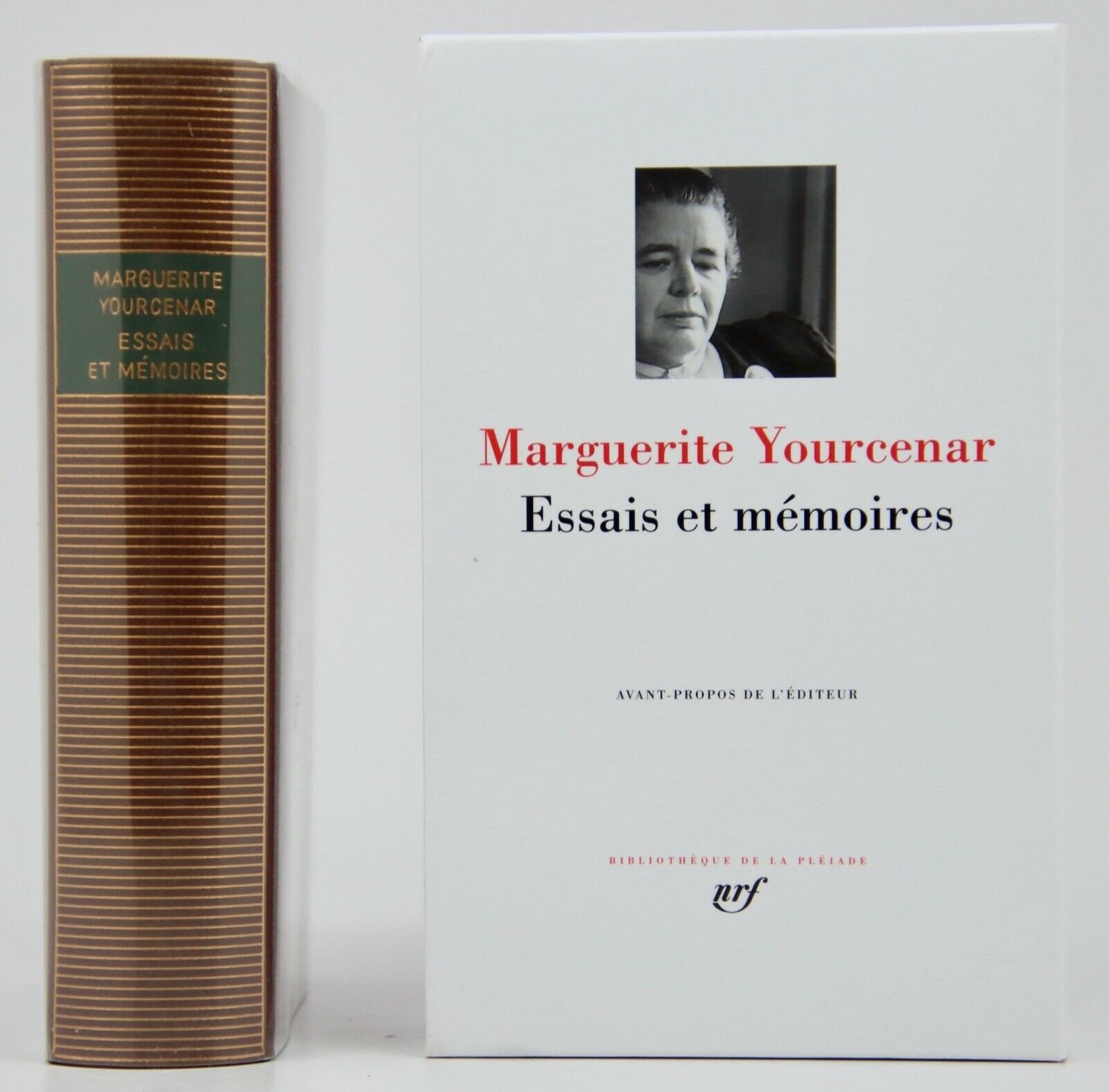 Marguerite YOURSENAR Essais et memories-