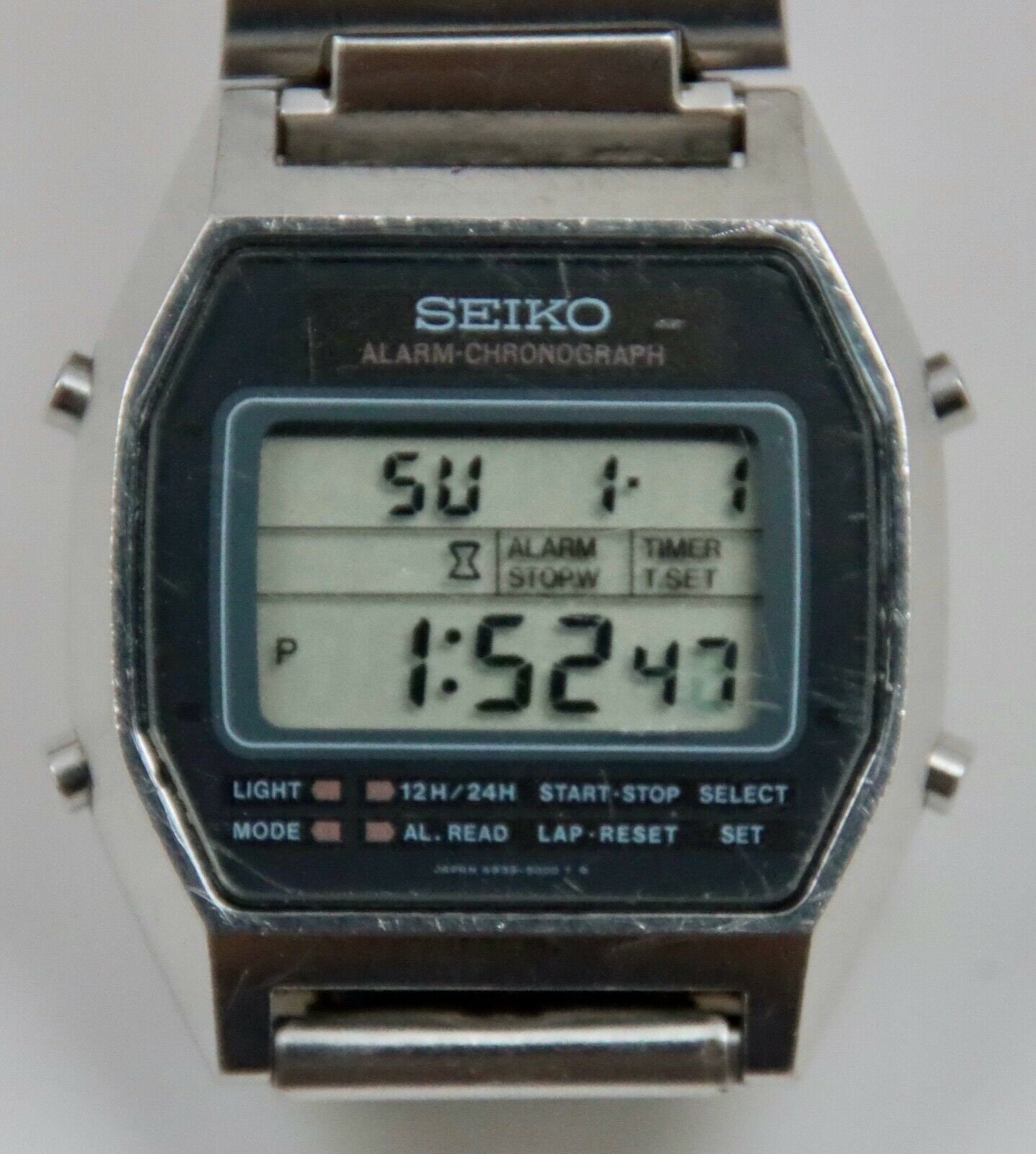 Vintage 1981 Seiko A939 5000 T Digital LCD Alarm Chronograph - Etsy Canada