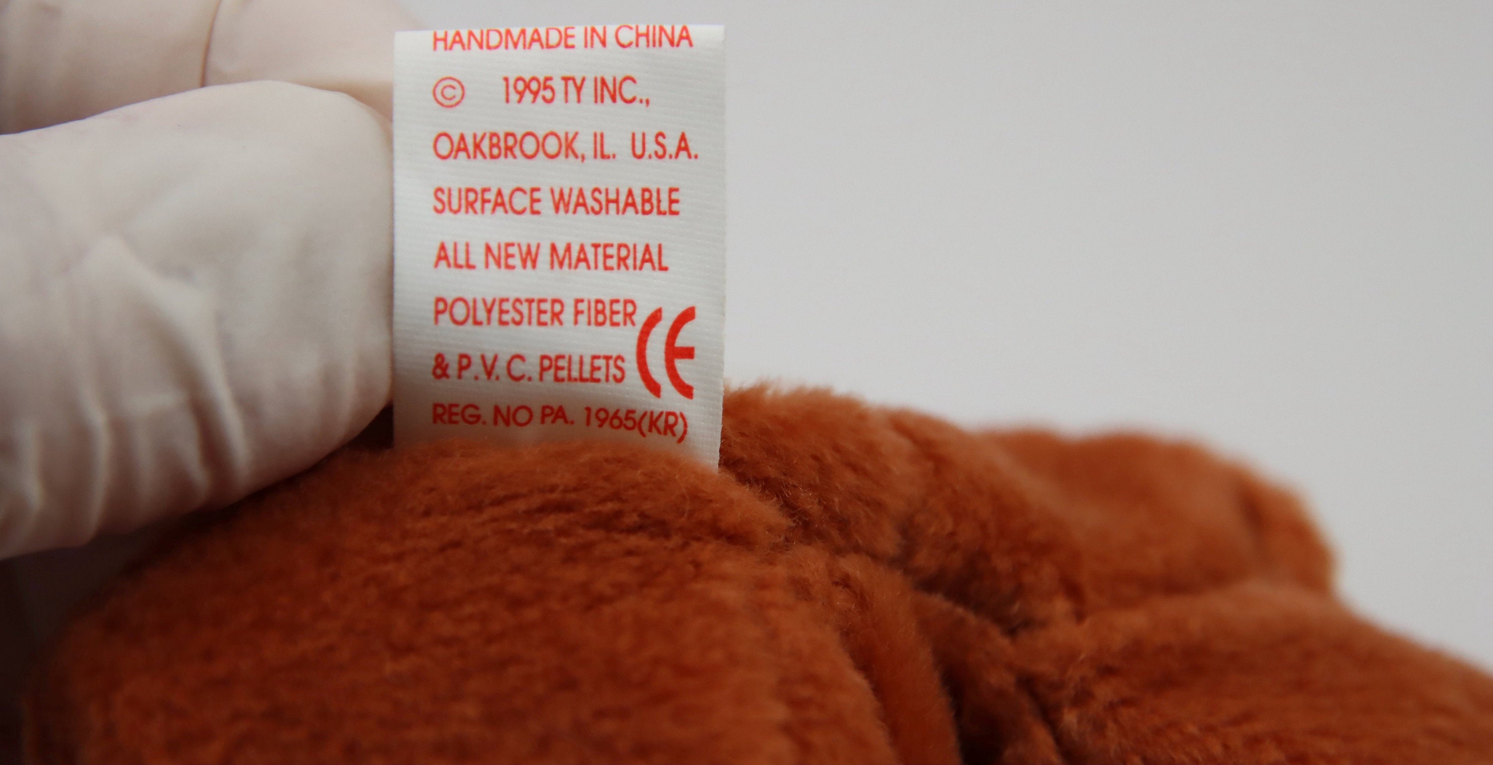 Rare 1995 BONGO Ty Beanie Baby PVC Pellets Tag Errors Mint - Etsy