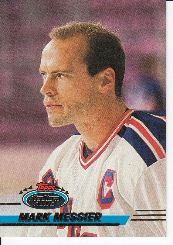 Mark Messier Hockey Card (Rangers) 1993 Topps Sta… - image 1