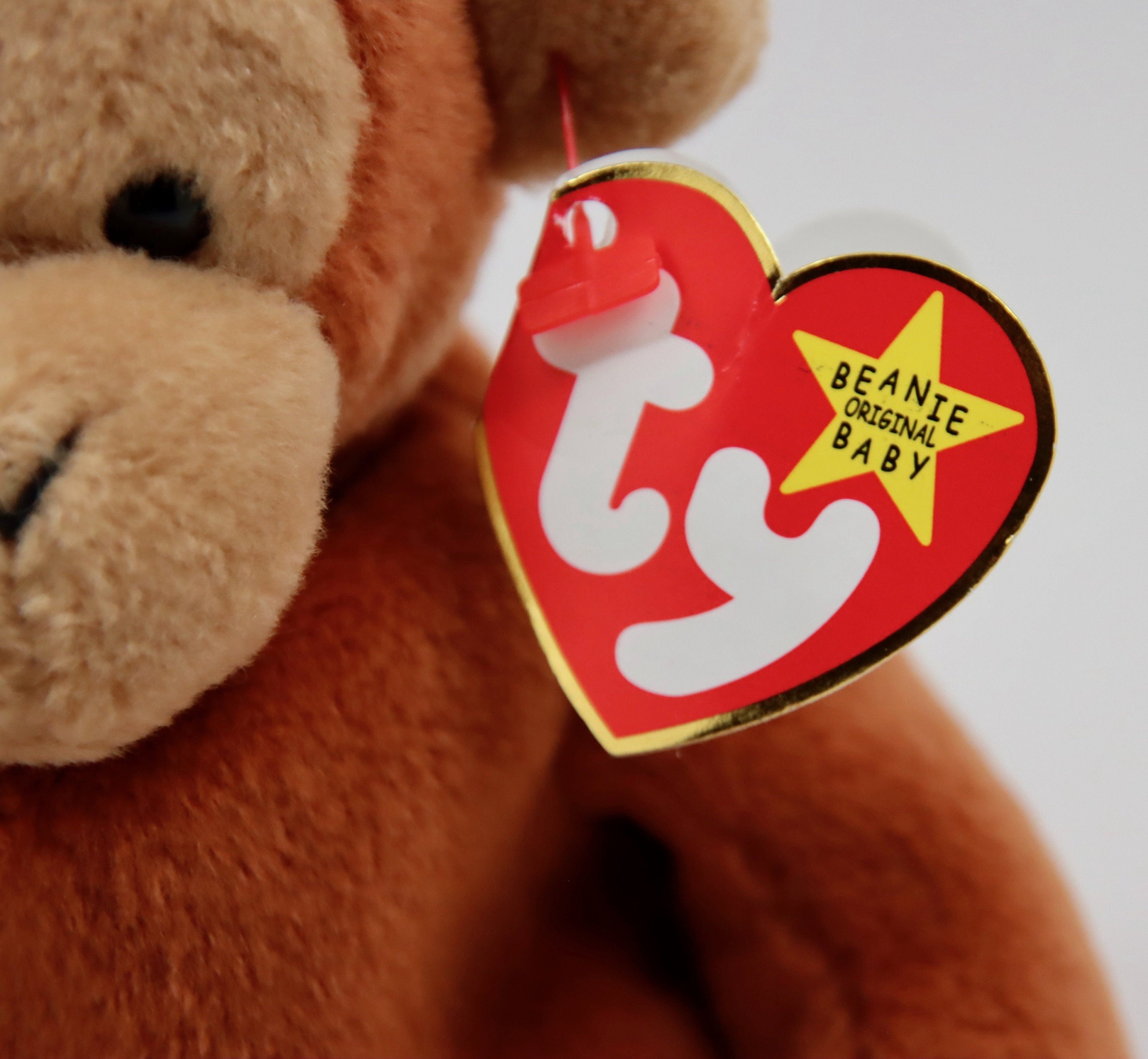 Rare 1995 BONGO Ty Beanie Baby PVC Pellets Tag Errors Mint - Etsy Ireland