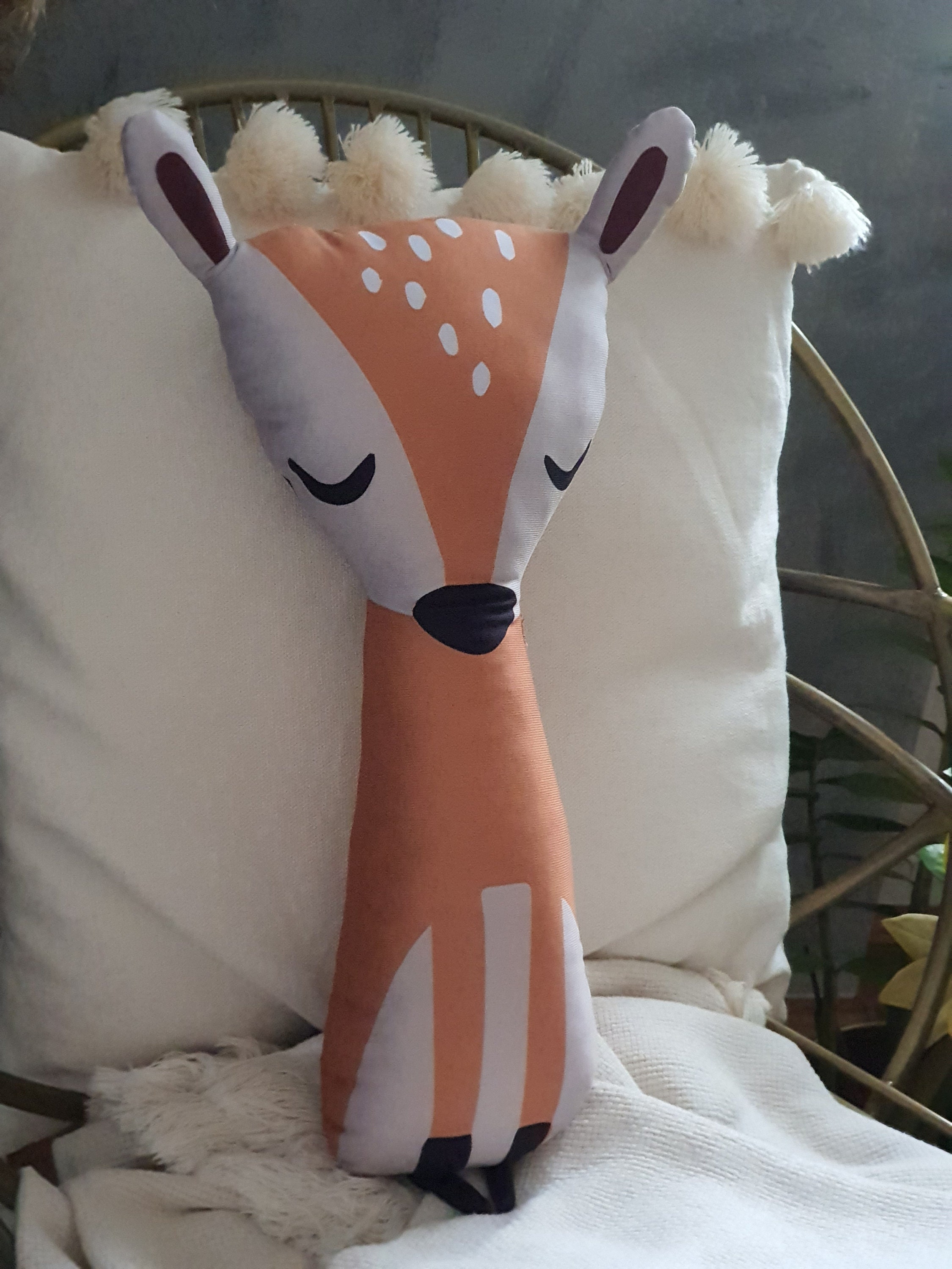 Deer Toy Pillow -  UK